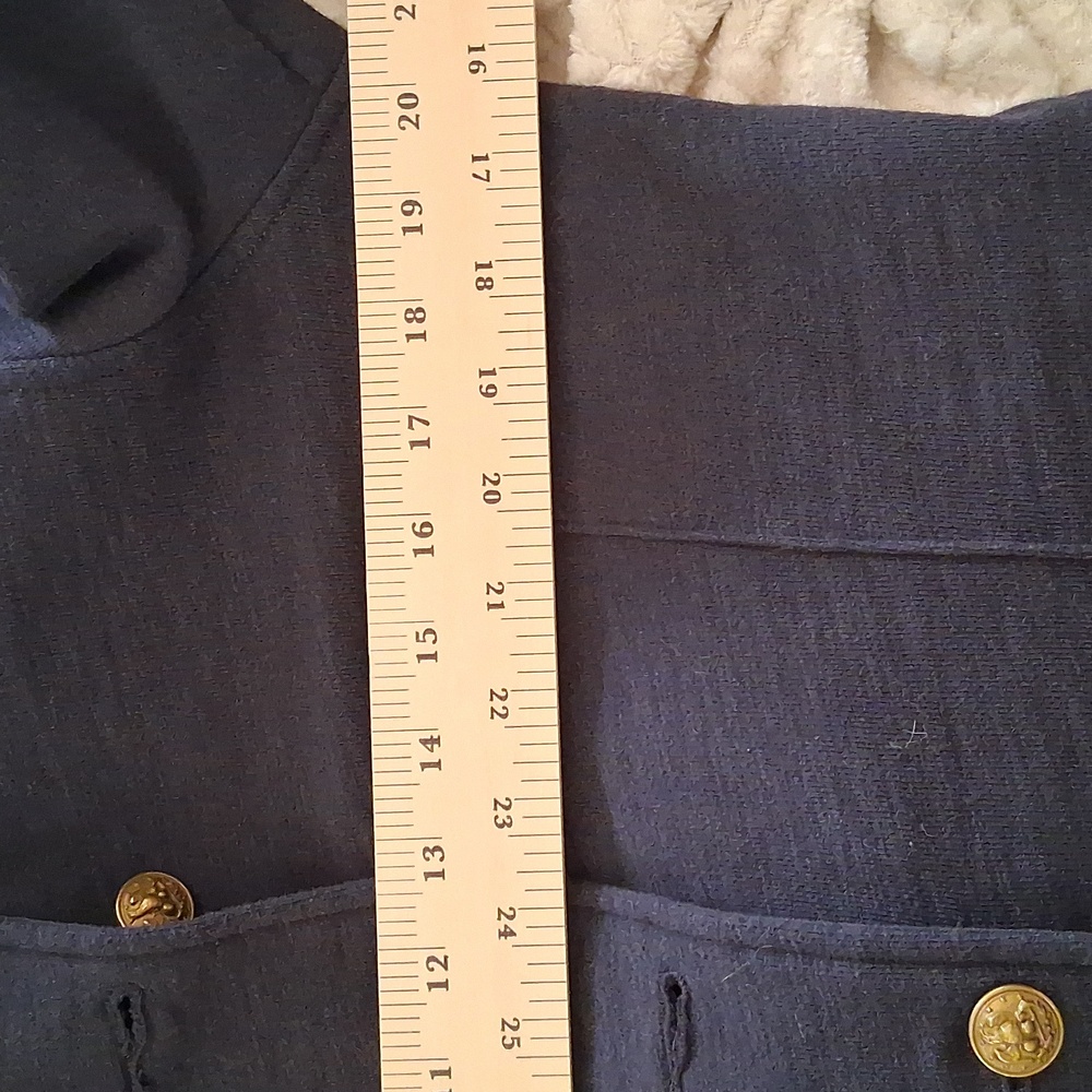 Denim & Supply Ralph Lauren Dark Blue Utility Jacket with Gold Details - Picture 8 of 9
